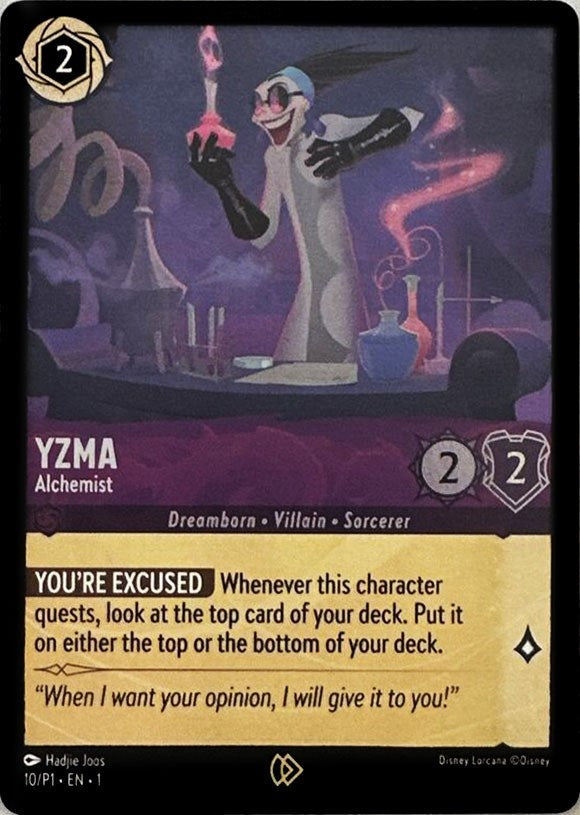 Yzma (10/P1) [Promo Cards] | Clutch Gaming