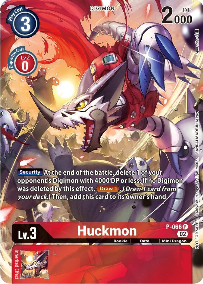 Huckmon [P-066] (Official Tournament Pack Vol. 10) [Promotional Cards] | Clutch Gaming