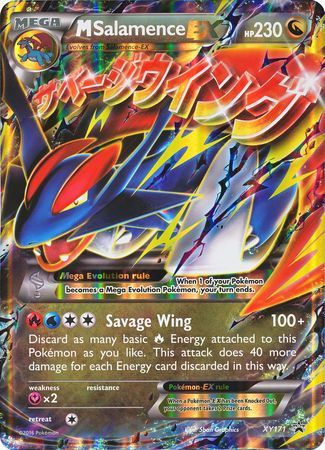 M Salamence EX (XY171) (Jumbo Card) [XY: Black Star Promos] | Clutch Gaming