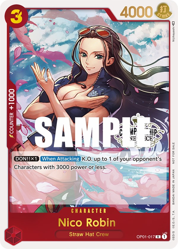 Nico Robin (Store Championship Participation Pack) [One Piece Promotion Cards] | Clutch Gaming