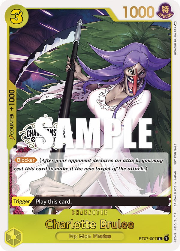 Charlotte Brulee (Store Championship Participation Pack) [One Piece Promotion Cards] | Clutch Gaming