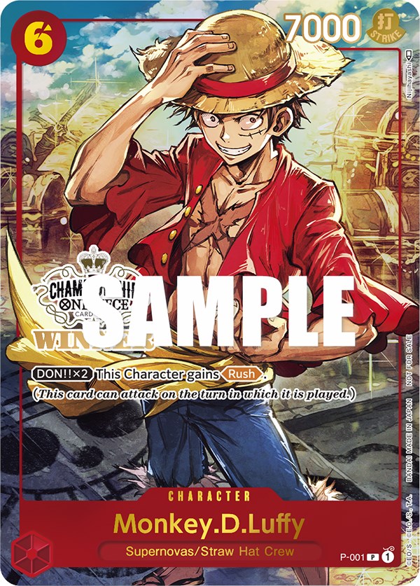 Monkey.D.Luffy (Store Championship Trophy Card) [One Piece Promotion Cards] | Clutch Gaming