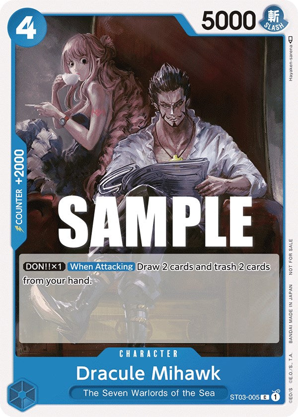 Dracule Mihawk (Tournament Pack Vol. 4) [One Piece Promotion Cards] | Clutch Gaming