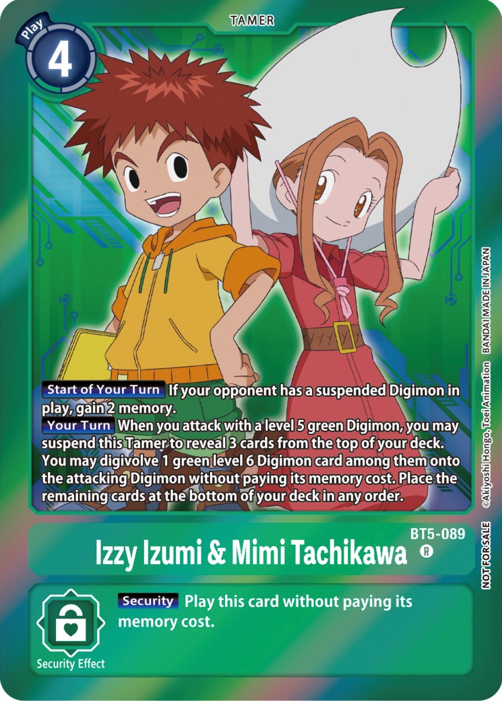 Izzy Izumi & Mimi Tachikawa [BT5-089] (Event Pack 5) [Battle of Omni Promos] | Clutch Gaming