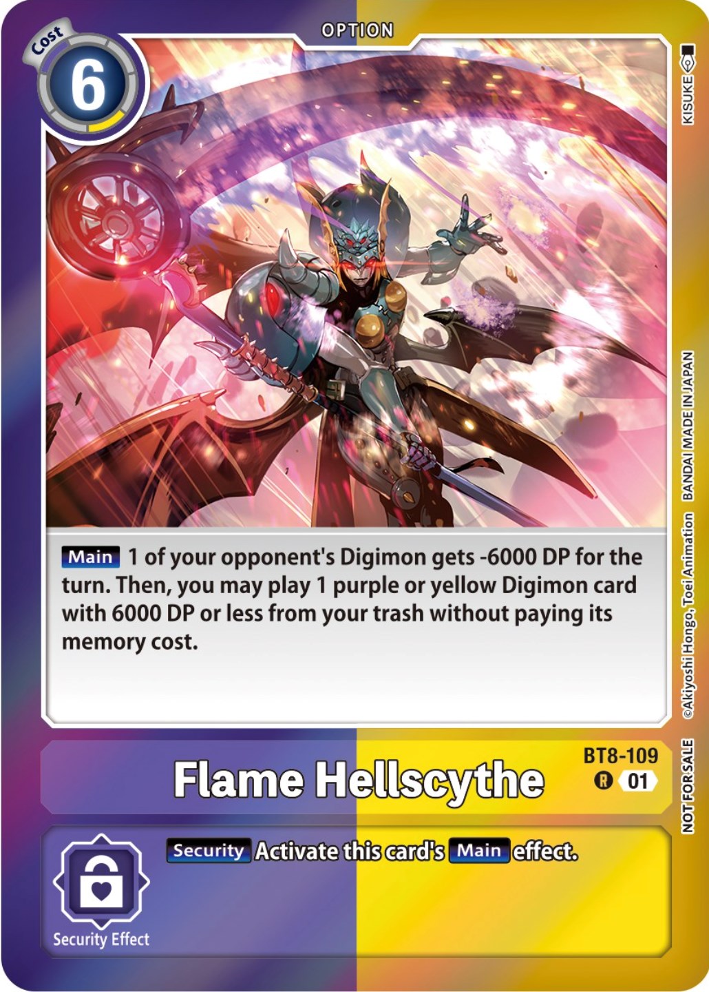 Flame Hellscythe [BT8-109] (Event Pack 5) [New Awakening Promos] | Clutch Gaming