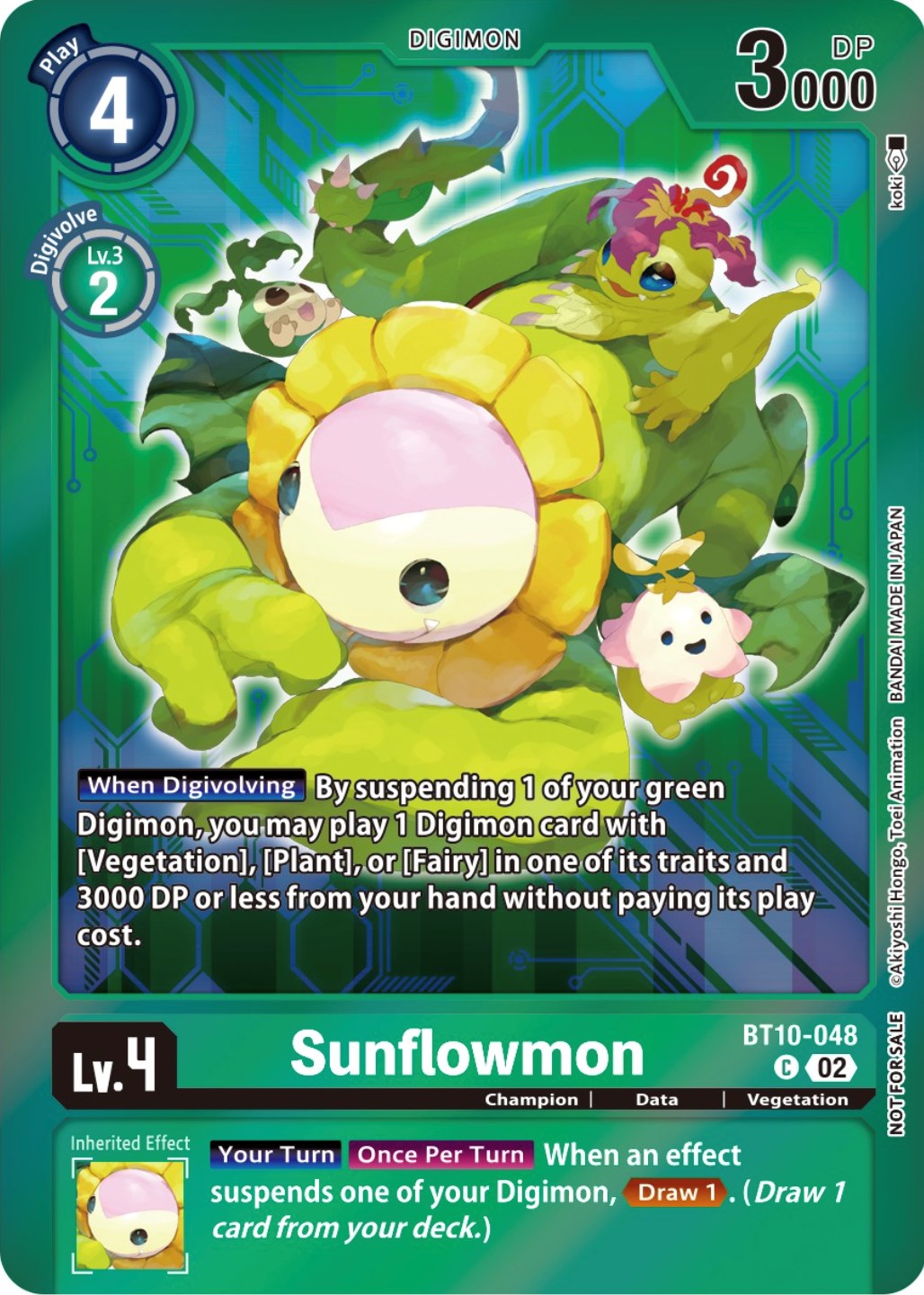 Sunflowmon [BT10-048] (Event Pack 5) [Xros Encounter Promos] | Clutch Gaming