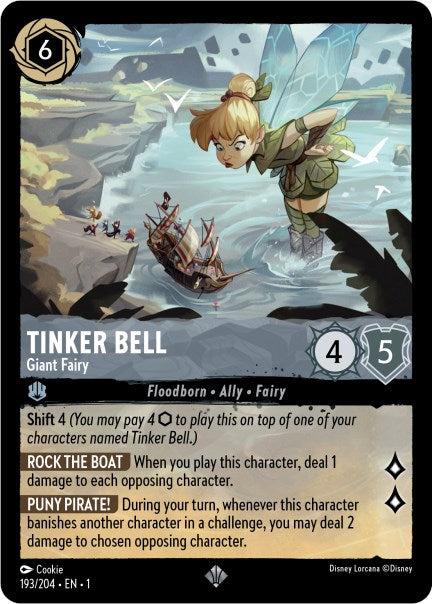 Tinker Bell - Giant Fairy (193/204) [The First Chapter] | Clutch Gaming