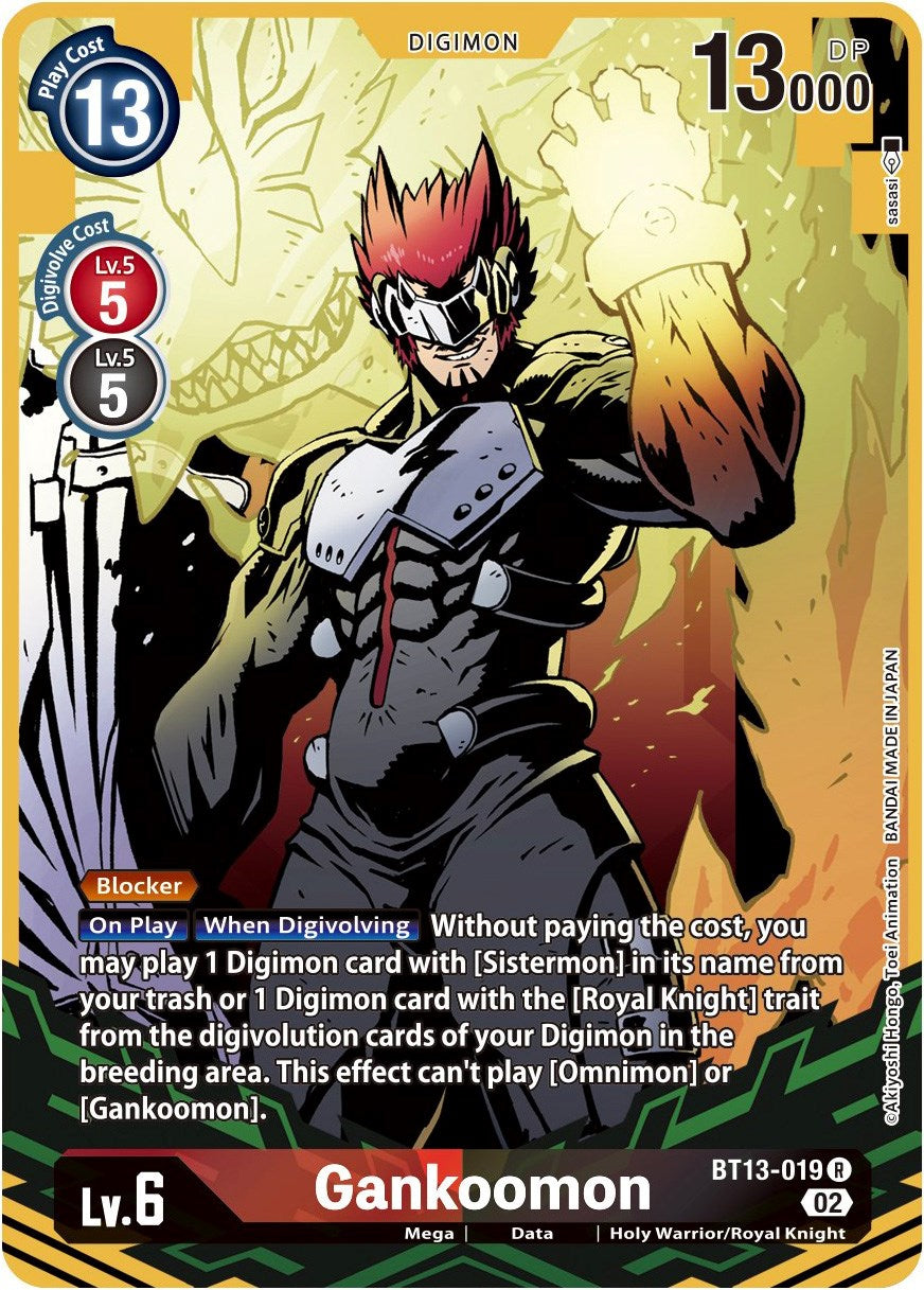 Gankoomon [BT13-019] (Alternate Art) [Versus Royal Knights Booster] | Clutch Gaming