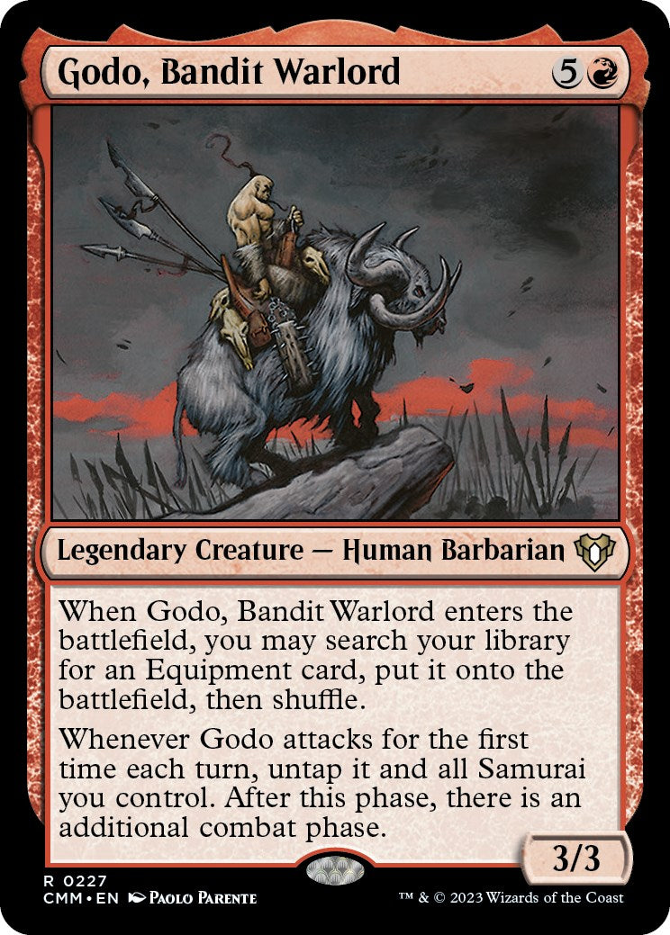 Godo, Bandit Warlord [Commander Masters] | Clutch Gaming