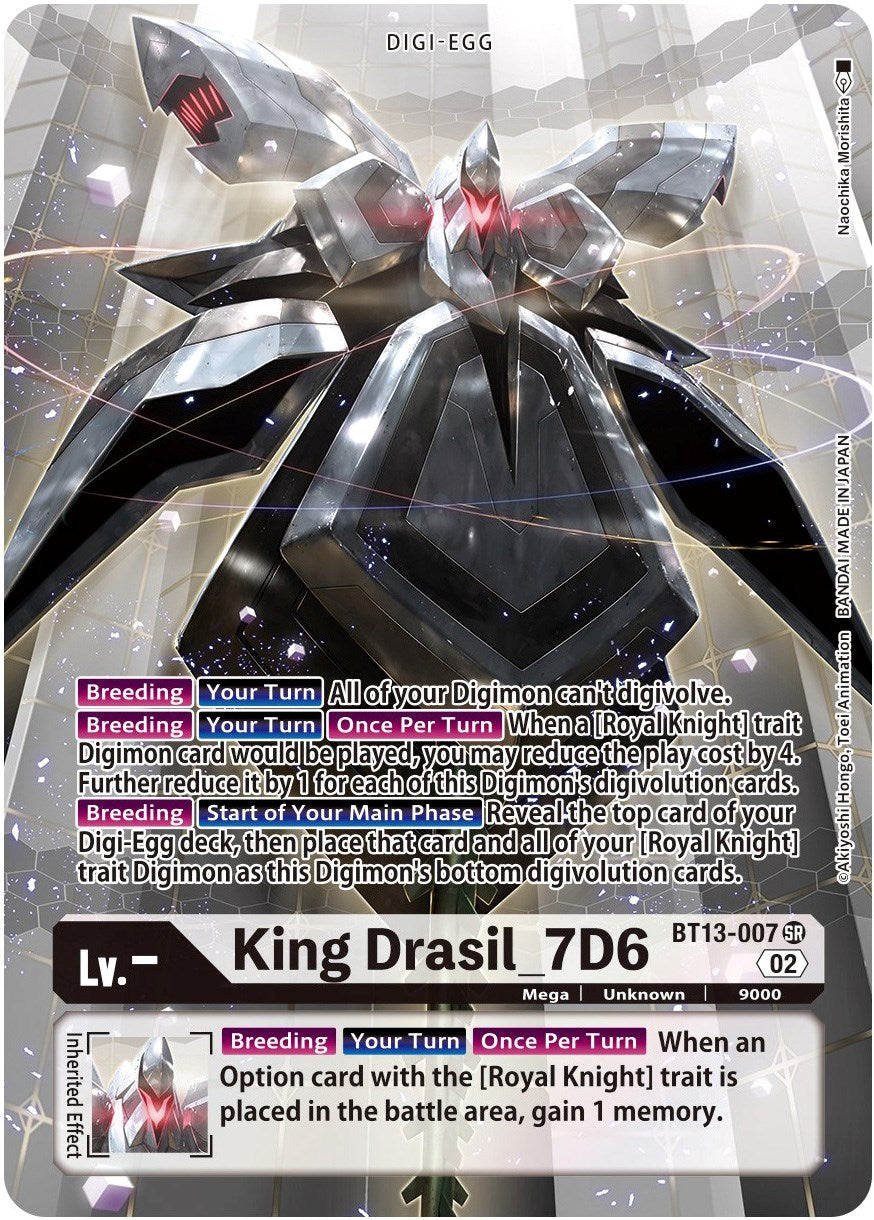 King Drasil_7D6 [BT13-007] (Alternate Art) [Versus Royal Knights Booster] | Clutch Gaming