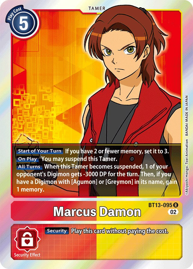 Marcus Damon [BT13-095] [Versus Royal Knights Booster] | Clutch Gaming