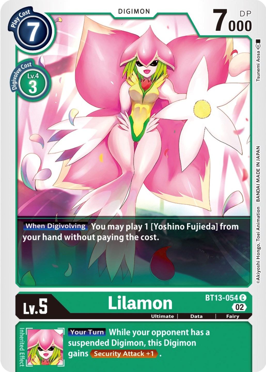 Lilamon [BT13-054] [Versus Royal Knights Booster] | Clutch Gaming