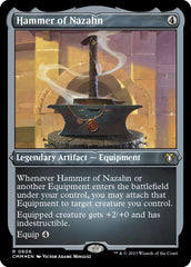 Hammer of Nazahn (Foil Etched) [Commander Masters] | Clutch Gaming