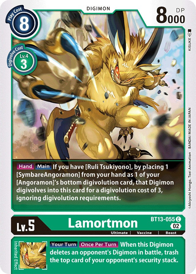 Lamortmon [BT13-055] [Versus Royal Knights Booster] | Clutch Gaming