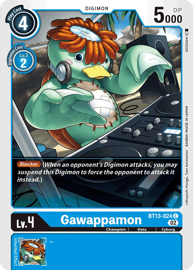 Gawappamon [BT13-024] [Versus Royal Knights Booster] | Clutch Gaming