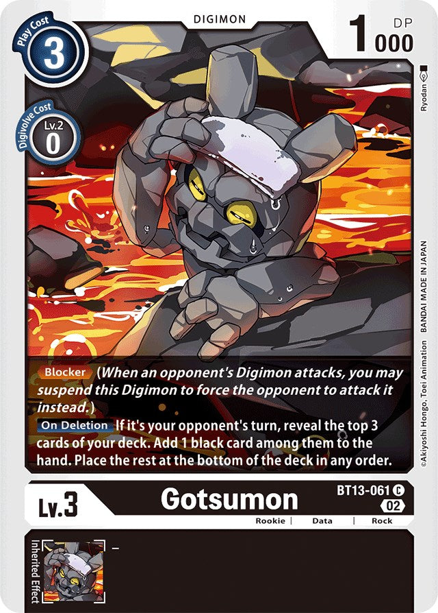 Gotsumon [BT13-061] [Versus Royal Knights Booster] | Clutch Gaming