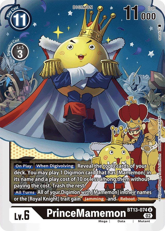 PrinceMamemon [BT13-074] [Versus Royal Knights Booster] | Clutch Gaming