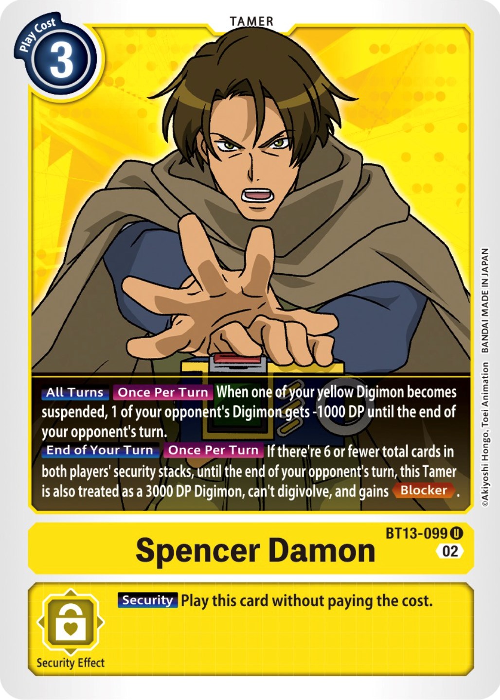 Spencer Damon [BT13-099] [Versus Royal Knights Booster] | Clutch Gaming