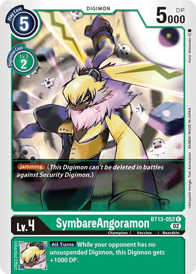 SymbareAngoramon [BT13-052] [Versus Royal Knights Booster] | Clutch Gaming