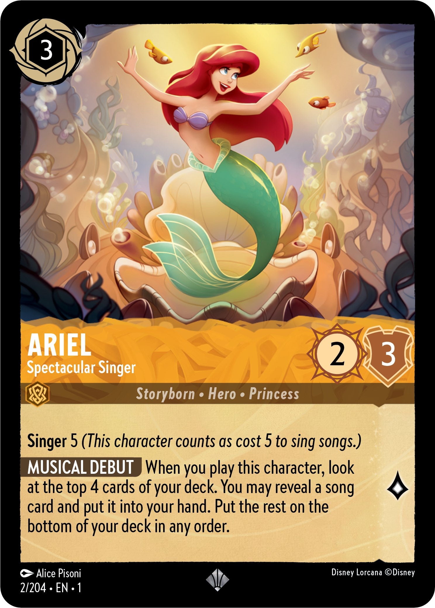 Ariel - Spectactular Singer (2/204) [The First Chapter] | Clutch Gaming