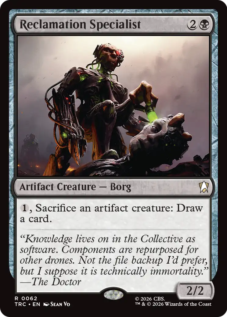 Reclamation Specialist (Surge Foil) [Star Trek Commander] | Clutch Gaming