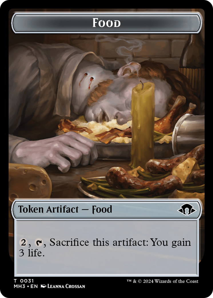 Eldrazi Spawn // Food Double-Sided Token [Modern Horizons 3 Tokens] | Clutch Gaming