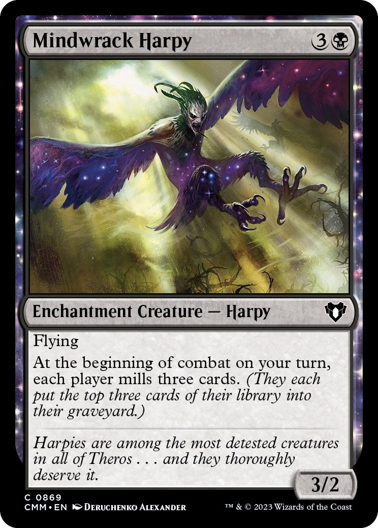 Mindwrack Harpy [Commander Masters] | Clutch Gaming