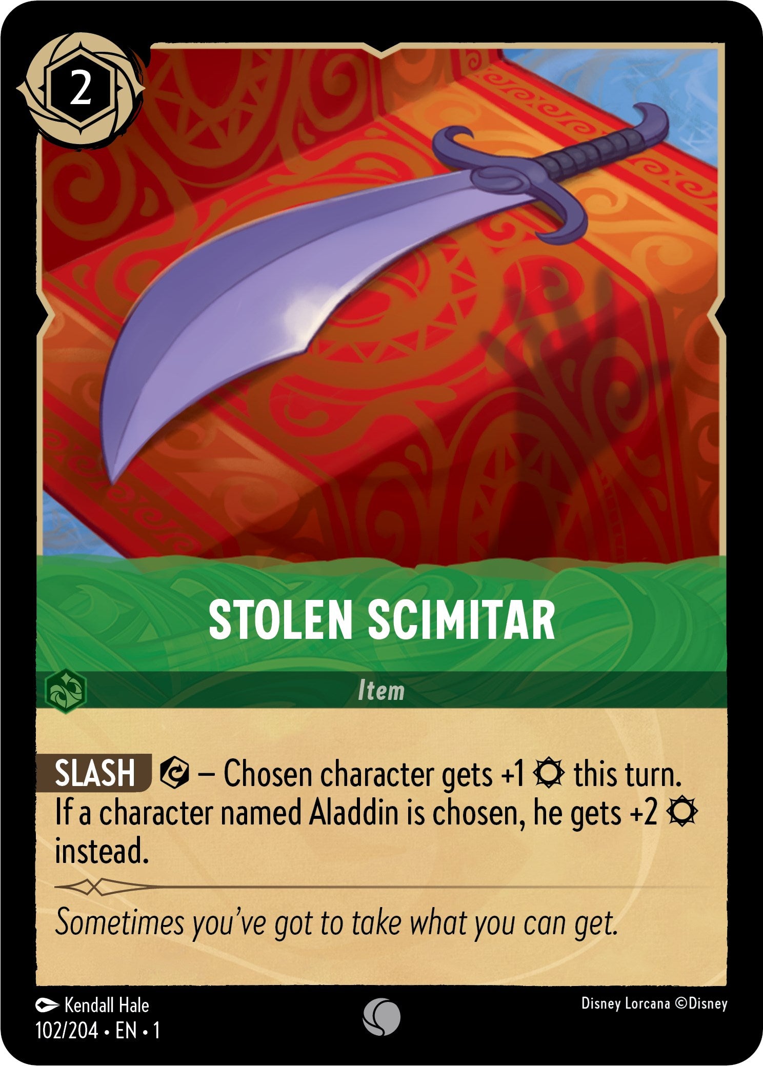 Stolen Scimitar (102/204) [The First Chapter] | Clutch Gaming