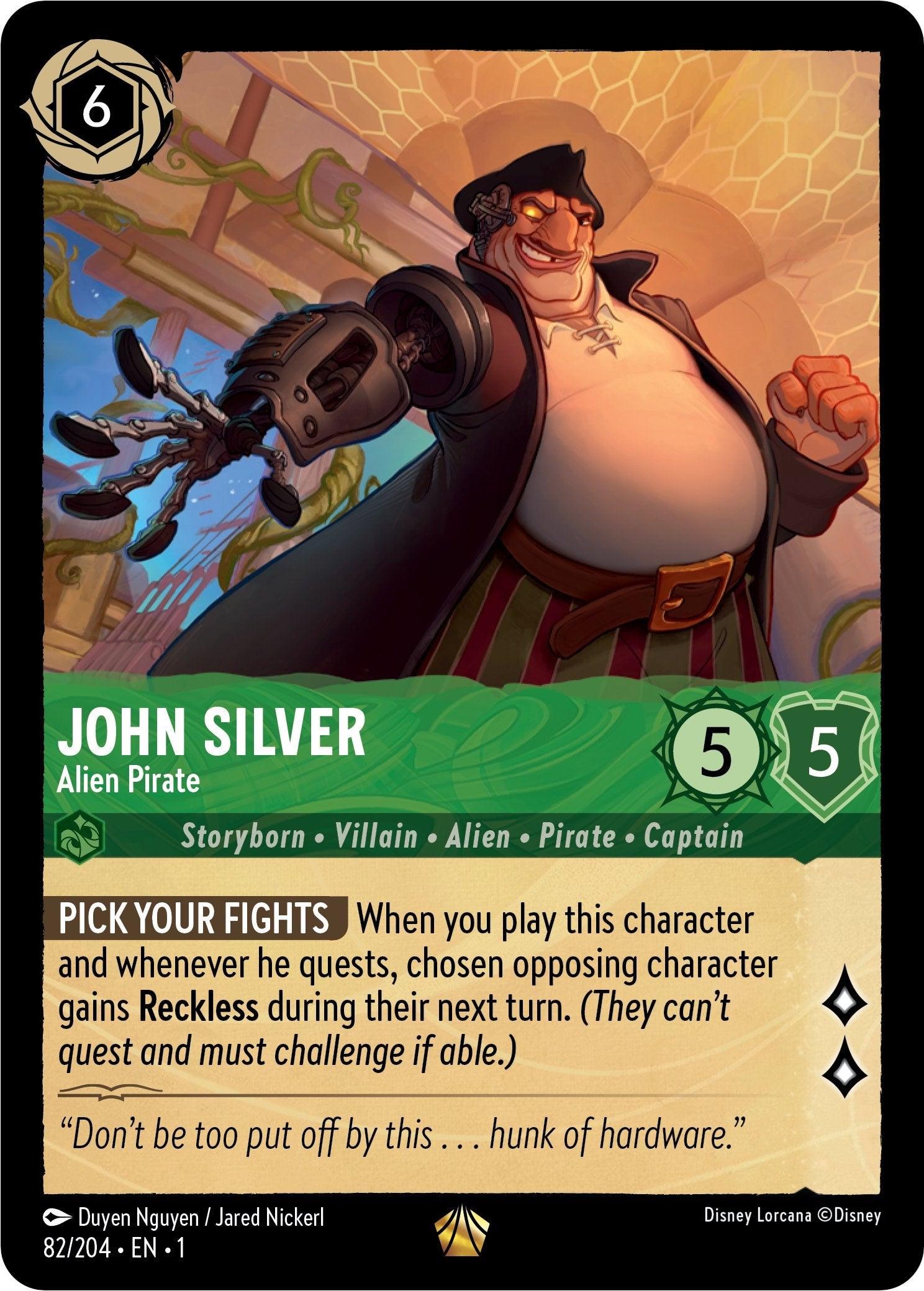 John Silver - Alien Pirate (82/204) [The First Chapter] | Clutch Gaming