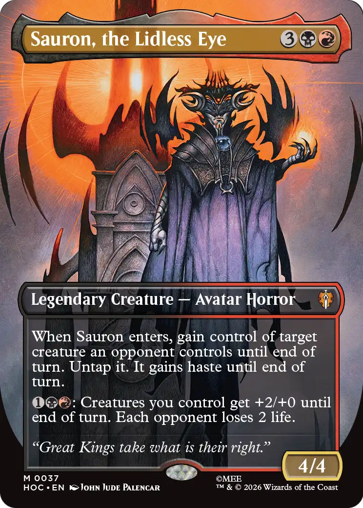Sauron, the Lidless Eye (Borderless) [The Hobbit: Eternal-Legal] | Clutch Gaming