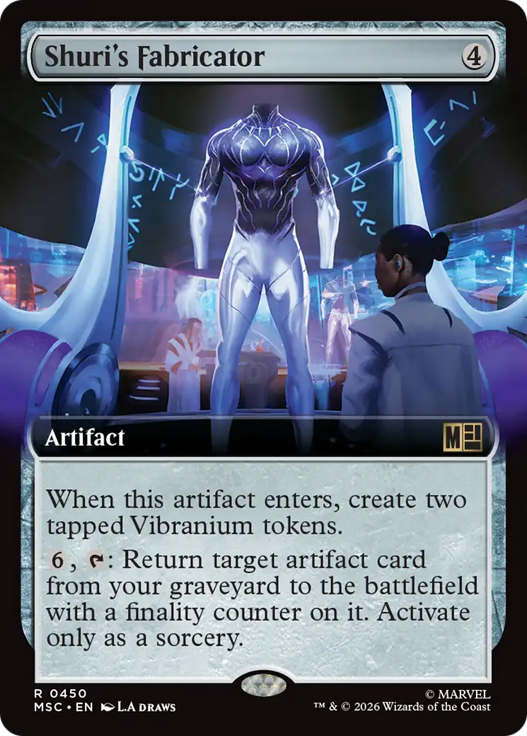 Shuri's Fabricator (Extended Art) [Marvel Super Heroes Commander] | Clutch Gaming