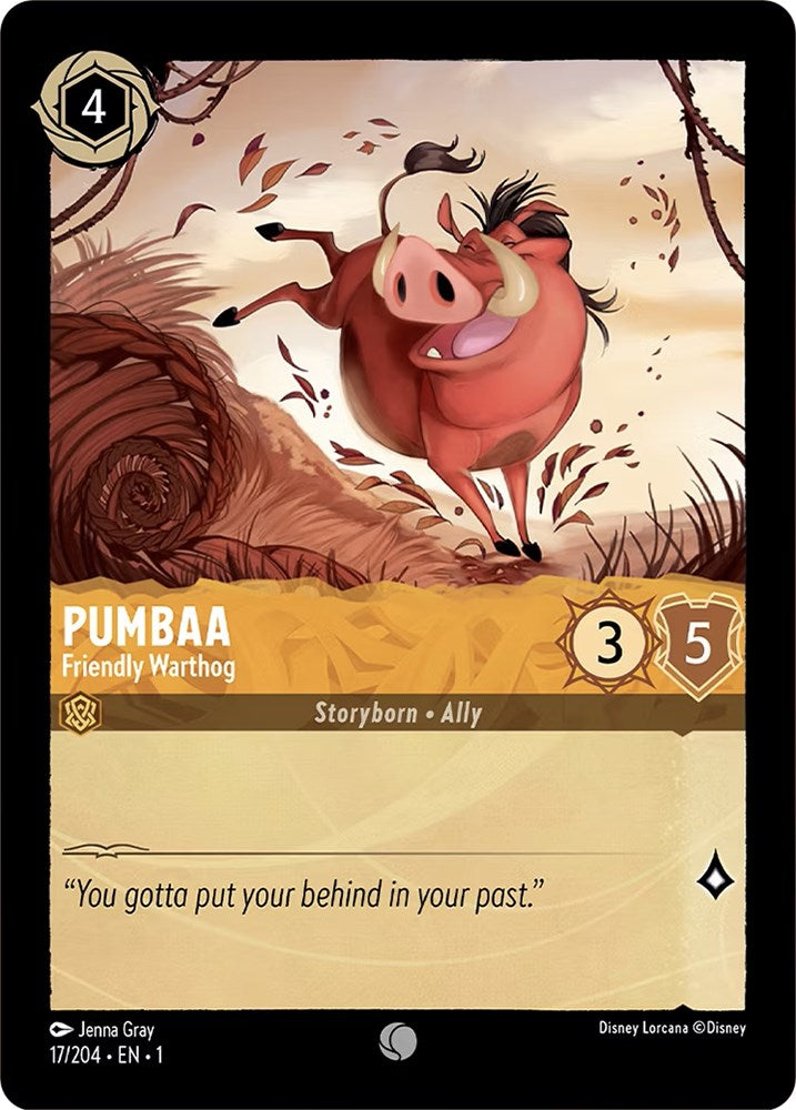 Pumbaa - Friendly Warthog (17/204) [The First Chapter] | Clutch Gaming