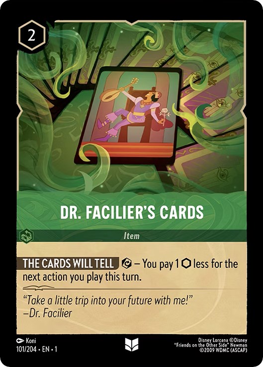 Dr. Facilier's Cards (101/204) [The First Chapter] | Clutch Gaming