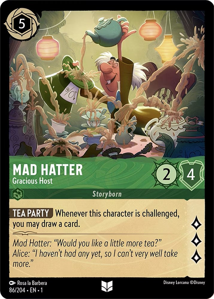 Mad Hatter - Gracious Host (86/204) [The First Chapter] | Clutch Gaming