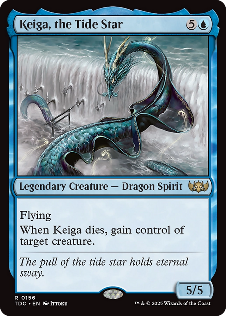 Keiga, the Tide Star [Tarkir: Dragonstorm Commander] | Clutch Gaming