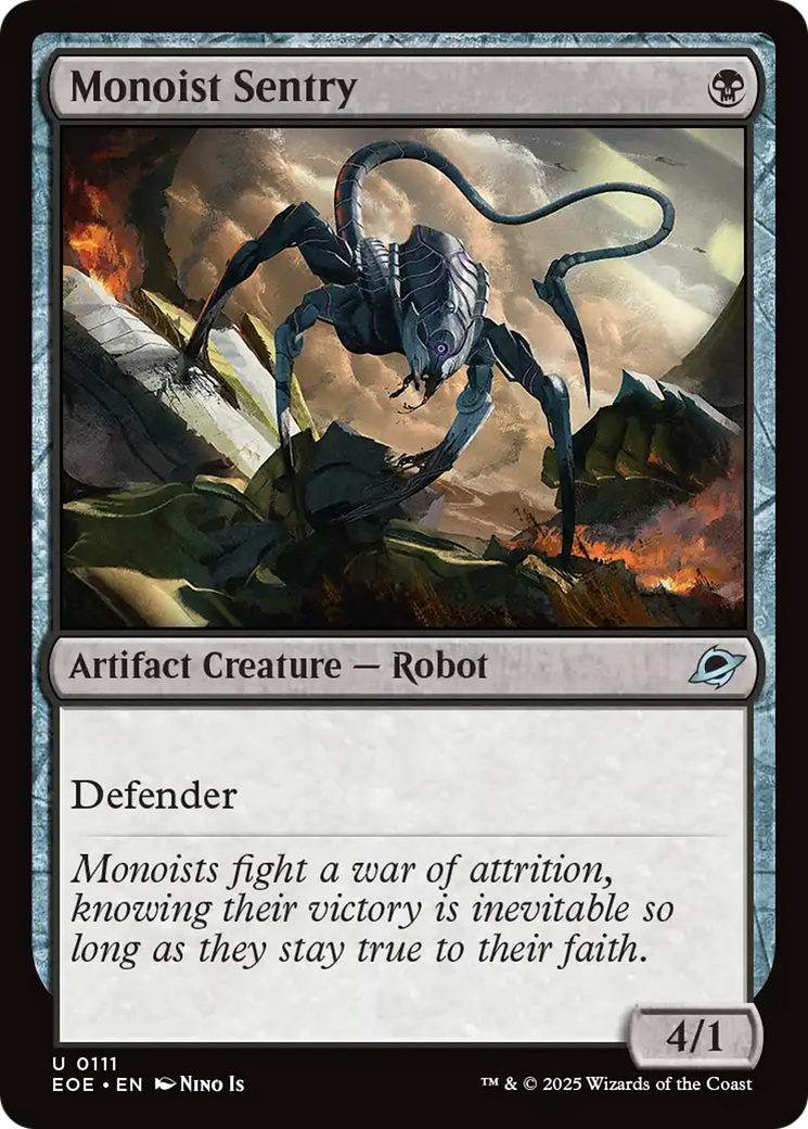 Monoist Sentry [Edge of Eternities] | Clutch Gaming