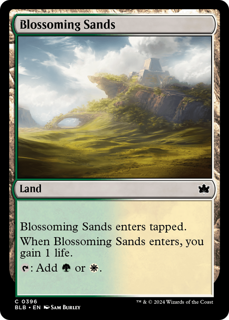 Blossoming Sands [Bloomburrow] | Clutch Gaming