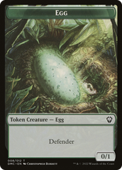Treasure // Egg Double-Sided Token [Secret Lair Drop Series] | Clutch Gaming