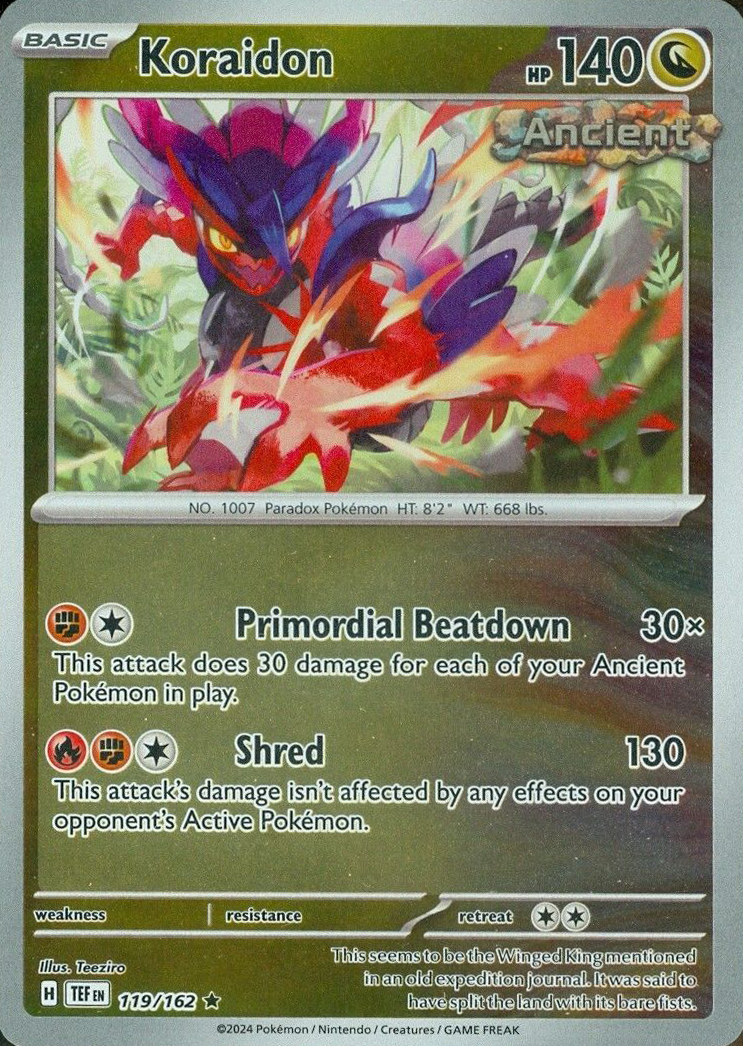 Koraidon (119/162) [Scarlet & Violet: Temporal Forces] | Clutch Gaming