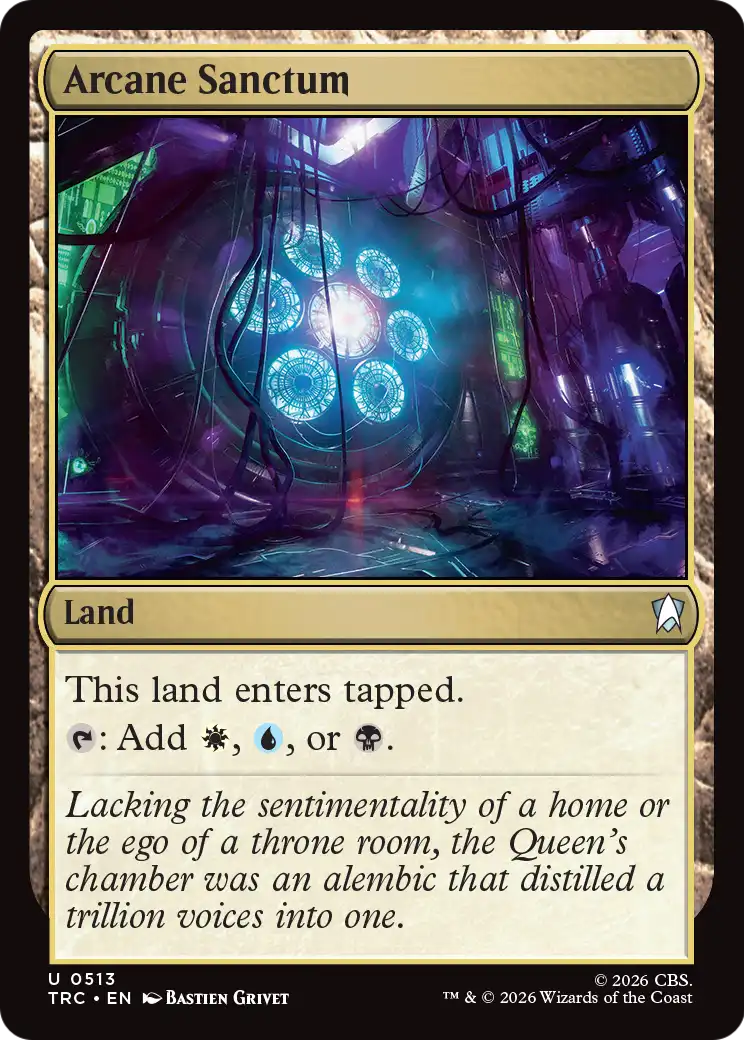 Arcane Sanctum (Surge Foil) [Star Trek Commander] | Clutch Gaming