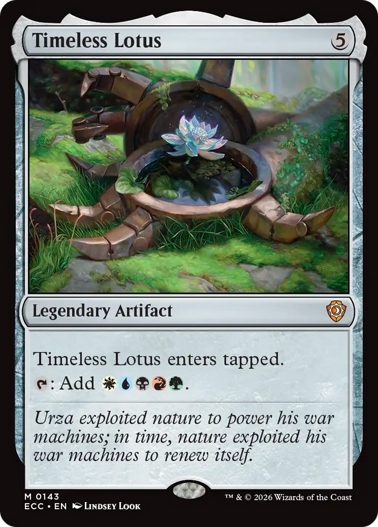Timeless Lotus [Lorwyn Eclipsed Commander] | Clutch Gaming