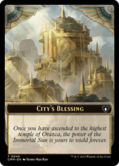 City's Blessing // Dragon Egg Double-Sided Token [Commander Masters Tokens] | Clutch Gaming