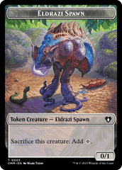 Eldrazi Spawn // Phyrexian Germ Double-Sided Token [Commander Masters Tokens] | Clutch Gaming