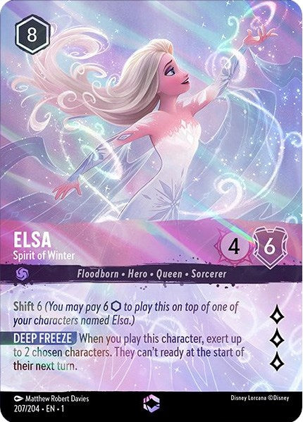 Elsa - Spirit of Winter (Enchanted) (207/204) [The First Chapter] | Clutch Gaming