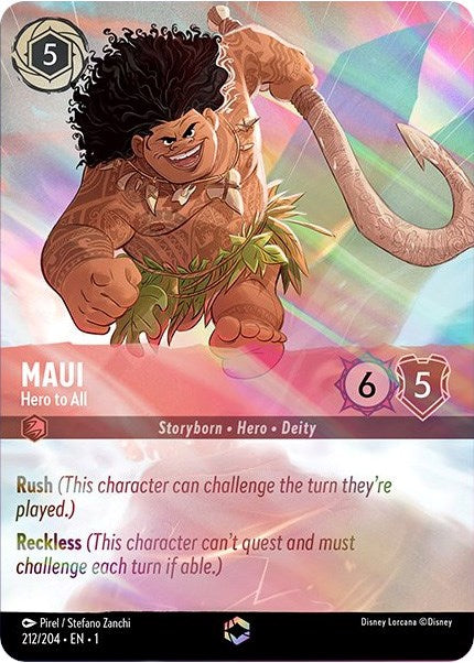 Maui - Hero to All (Enchanted) (212/204) [The First Chapter] | Clutch Gaming