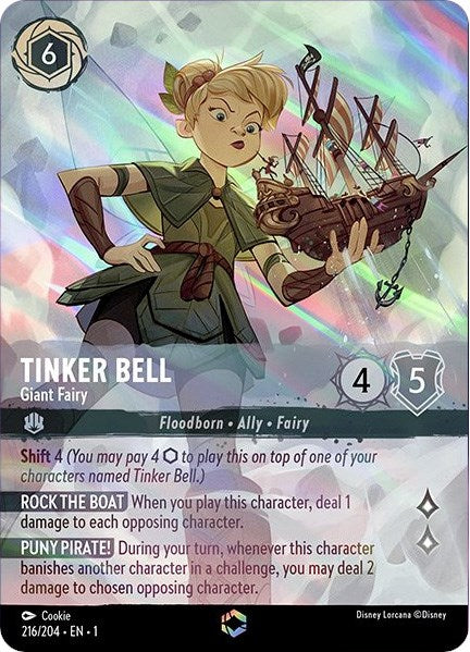 Tinker Bell - Giant Fairy (Enchanted) (216/204) [The First Chapter] | Clutch Gaming