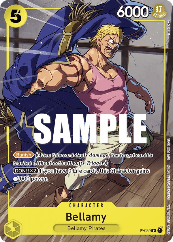 Bellamy (Pirates Party Vol. 4) [One Piece Promotion Cards] | Clutch Gaming