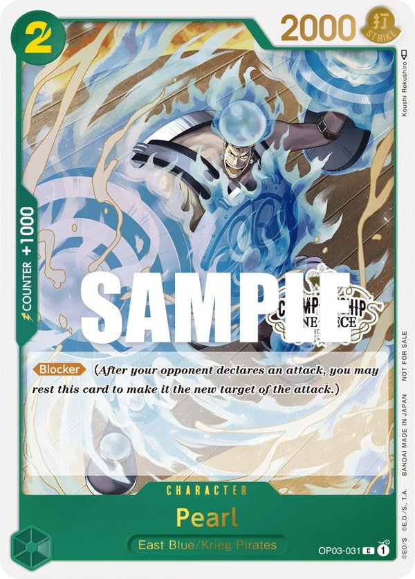 Pearl (Store Championship Participation Pack Vol. 2) [One Piece Promotion Cards] | Clutch Gaming