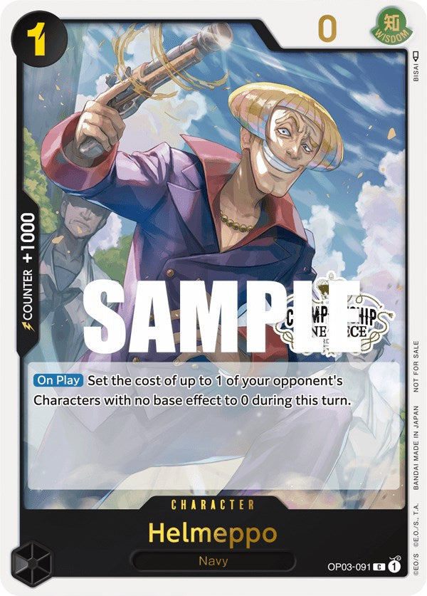 Helmeppo (Store Championship Participation Pack Vol. 2) [One Piece Promotion Cards] | Clutch Gaming