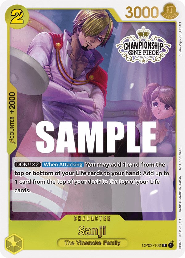 Sanji (Store Championship Participation Pack Vol. 2) [One Piece Promotion Cards] | Clutch Gaming